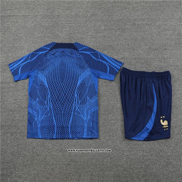 Tracksuit
 France
 Short Sleeve
 22/23 Blue
 Oscuro - Shorts

